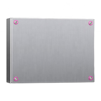 Boîte de terminaison en acier inoxydable Rittal KX 1566.000, série KX, boîte de jonction électrique étanche IP66