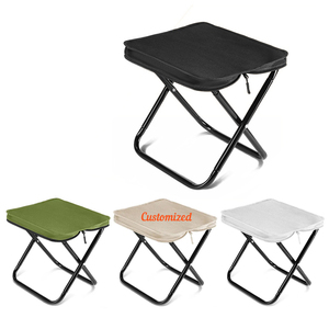 Customizable Portable Ultralight Minimalist Outdoor Folding Stool Travel-friendly Small <b>Bench</b> Chair Handbag-Style Fishing Picnic - Product Image 2