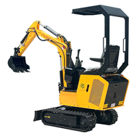 Mini-excavatrices compactes E.P haute performance de bonne qualité 1,8 tonne 2,5 tonnes 3,5 tonnes pour la construction et l'agriculture
