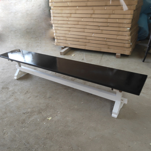 Banco plegable <span class=keywords><strong>de</strong></span> madera sólida <span class=keywords><strong>de</strong></span> <span class=keywords><strong>pino</strong></span> blanco, silla <span class=keywords><strong>de</strong></span> mesa simple portátil retro, venta al por mayor - Product Image 3