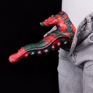 Dildo de silicona con forma de tentáculo de pulpo, plug anal de fantasía, masajeador de próstata con forma de monstruo, juguetes sexuales anales para mujeres y hombres - Product Image 3