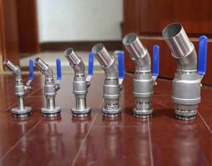 Высоковакуумный ручной шаровой клапан с быстрой загрузкой из нержавеющей стали - Product Image 6