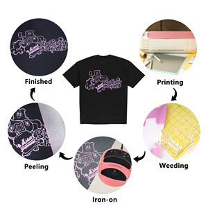 Vinilo Termoadhesivo Brillante Videoflex de Guangyintong, Vinilo Termoadhesivo que Brilla en la Oscuridad, el Mejor Material HTV <span class=keywords><strong>para</strong></span> Camisetas - Product Image 5