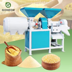 Machine de mouture automatique de maïs dégerminé pour la production de farine, de pâte et de grits, équipement de Chine pour l'Inde - Product Image 1