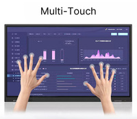 65 75 85 98 pouces 4K Windows écran tactile tableau blanc intelligent panneau interactif Dlassroom Smartboards pour l'école