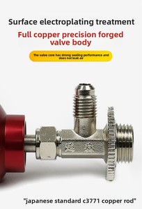 Outil de remplissage de bouteille de réfrigérant R134A pour climatisation automobile, type neige, pour HongSen HS-339A <span class=keywords><strong>OLIVER</strong></span> 14 pouces - Product Image 4