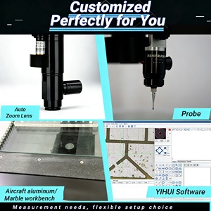 Máquina de Medición por Visión CNC de Alta Precisión con Base de Granito y Servomotor - Product Image 3