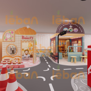 ألعاب لينة مخصصة سيم مدينة لعب دور المنزل لعبة غرفة عيد ميلاد الحزب مركز لعبة محطة مدينة الاطفال معدات ملعب داخلي - Product Image 2