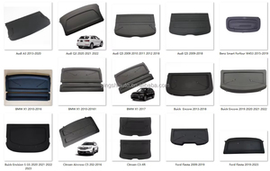 Couverture non escamotable d'étagère de chargement d'étagère de colis arrière de voiture de qualité d'OEM pour <span class=keywords><strong>Volvo</strong></span> V40 <span class=keywords><strong>XC40</strong></span> 2018 + EX30 <span class=keywords><strong>2022</strong></span> + - Product Image 4
