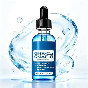 Suero de Péptidos GHK-CU OEM ODM con Niacinamida y <span class=keywords><strong>Ácido</strong></span> <span class=keywords><strong>Hialurónico</strong></span> <span class=keywords><strong>para</strong></span> Antienvejecimiento, Reafirmante, Iluminador y Reductor de Arrugas, Botella de 30 ml - Product Image 2