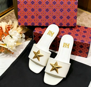 Sandalias de Tacón Bajo con Decoración de Pedrería y Parte Superior de PU para Mujer - Product Image 2