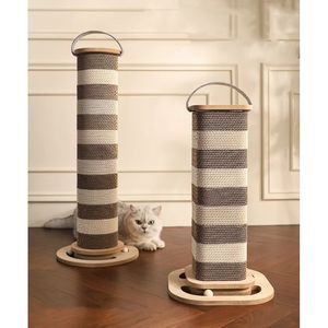 Service OEM ODM personnalisé : Griffoir minimaliste modulaire pour <span class=keywords><strong>chat</strong></span> avec pilier interchangeable et base antidérapante pour activité intérieure du <span class=keywords><strong>chat</strong></span> - Product Image 1