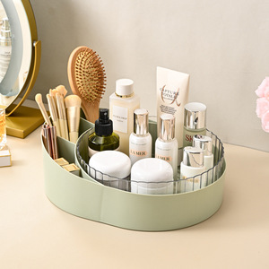 2026 New Arrival Multifunctional Household Divided Cosmetic <b>Storage</b> <b>Rack</b> <b>Rotating</b> Seasoning <b>Rack</b> Condiment Bottle Organizer - Product Image 2