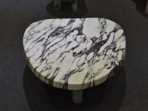 Mesa de Centro de Mármol Calacatta Viola Moderna UnionStone, Forma Irregular, Hecha a Mano, Piedra Natural, Muebles para Sala de Estar - Product Image 3
