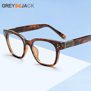 Monture de lunettes rectangulaires pour femmes de style rétro, protection anti-lumière bleue, monture complète, verres plats, verres en acétate, origine Taizhou - Product Image 4