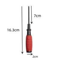 Jeu de tournevis Phillips de 3 pouces, outils de quincaillerie, mini tournevis magnétiques avec poignée en polypropylène PP, utilisation manuelle