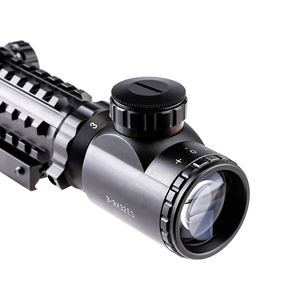 Factory Combo Scope <span class=keywords><strong>3</strong></span>-9x32 con High Riser Montaje de <span class=keywords><strong>45</strong></span> grados Iluminado Red Green Dot Sight Green Laser para accesorios ópticos - Product Image 3