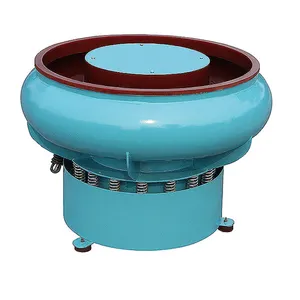 Gemstone faceting machine polishing motor vibratory finishing polishing machine with curved wall bowl