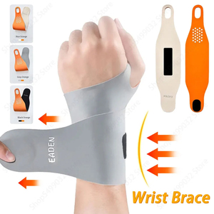 1Pcs <b>Wrist</b> <b>Support</b> Splint <b>Wrist</b> Brace Protector Band <b>Tendon</b> Sheath Pain Relief Carpal Tunnel Sprain Tendinitis Wristband - Product Image 2