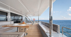 Catamarán de Lujo de 60 Pies de Fibra de Vidrio, Yate de Vela para Larga Distancia, Río, Interior Marino, para Turismo, Patrullaje y Pesca - Product Image 4