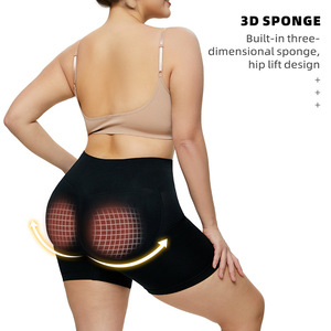 Hygieia Short haute compression avec éclair Slim taille haute contrôle serré du ventre Butt Lifter Fajas Shorts Shapewear - Product Image 2
