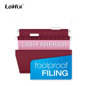 2022 Thư Mới Nhất/Kích Thước Pháp Lý Các Loại Màu Sắc Giấy Trắng 180GSM Thẻ Trong Suốt Hình Dạng Phẳng 25 Cái/Hộp Thư Mục Tệp Treo Màu - Product Image 2