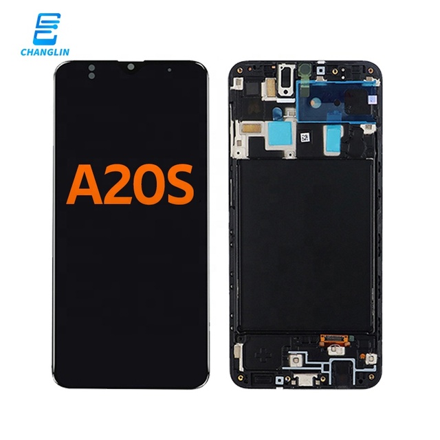Wholesale Packing Original for Samsung for Galaxy A20s LCD Screen with Frame 1-Year Warranty