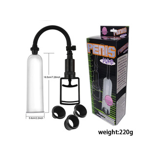 Mannelijke volwassenproducten Trekstangvergroter Negatieve drukzuiging Vliegtuigbeker Penis stretching en vergrotingstrainer Seksspeeltjes - Product Image 2