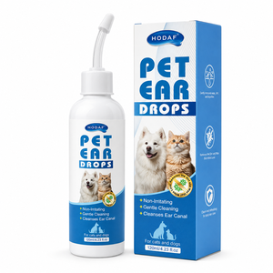 <span class=keywords><strong>Gotas</strong></span> de Limpieza para Oídos de Mascotas HODAF, Líquido Suave No Irritante, Elimina la <span class=keywords><strong>Cera</strong></span> de los Oídos, Alivia la Picazón e Inhibe las Bacterias para Perros, Gatos y Otras Mascotas - Product Image 3