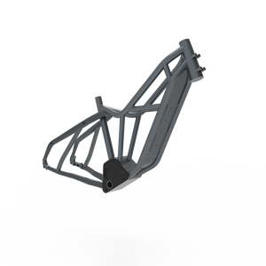 โครงจักรยานไฟฟ้าอลูมิเนียมอัลลอยสีเทาเขียวคุณภาพสูงสำหรับขายส่ง จักรยานเสือภูเขา/จักรยานเมือง สำหรับผู้หญิงและผู้ชาย - Product Image 3