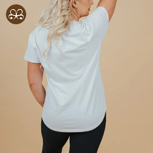 <span class=keywords><strong>Abbigliamento</strong></span> Premaman di Alta Qualità con Logo Personalizzato per Madri in Allattamento, Vestiti a Maniche Corte - Product Image 3