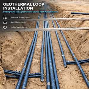 Dn25 DN 32 1.6MPa SDR11 <span class=keywords><strong>gshp</strong></span> ท่อความร้อนใต้พิภพ <span class=keywords><strong>gshp</strong></span>/pe แหล่งปั๊มความร้อนพื้น - Product Image 3