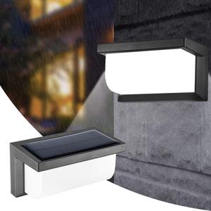 Nuevo Radar de microondas Sensor de movimiento al aire libre Luz solar Impermeable Luz de cerca con energía solar 3 modos Luz de pared de seguridad solar - Product Image 3