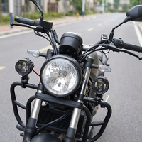 Projecteurs LED pour moto, adaptés aux motos et aux véhicules électriques, feux de route auxiliaires externes