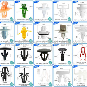 Fixations, rivets et clips en plastique pour Honda, Toyota, Nissan, Ford – Pièces de rechange pour réparation de panneaux de porte et garnitures de pare-chocs - Product Image 4