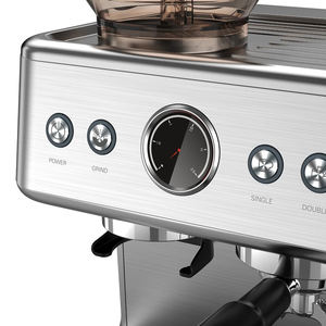 Cafetière expresso électrique manuelle semi-automatique à pompe 20 bars commerciale OEM Machine à café professionnelle avec mousseur à lait - Product Image 6