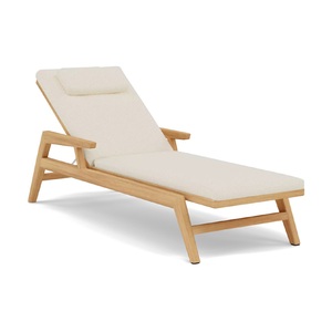 Ocio <span class=keywords><strong>piscina</strong></span> sol tumbona muebles de exterior sillón de teca y tumbona sin brazos - Product Image 5