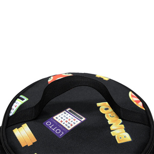 Mydays Extérieur Personnaliser Grande Capacité Durable Portable Rond Lavable <span class=keywords><strong>Bingo</strong></span> Crayon Organisateur Sac de Rangement avec Poignée - Product Image 5