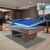 Wanyaju Table de billard avec table de billard en pierre naturelle ardoise 9 pieds Profession vendeur Carom Table3 Table de bande pour bar