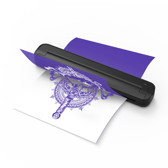 Uyin ST80 Portable A4 Thermal Printer Wireless Temporary Tattoo Stencil Printer for Photo and Skin Tatoo