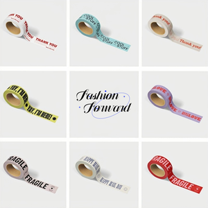 Tùy chỉnh in cá nhân gắn cờ OPP nhựa trong suốt dính giấy & phim gói băng với logo cho carton niêm phong - Product Image 6