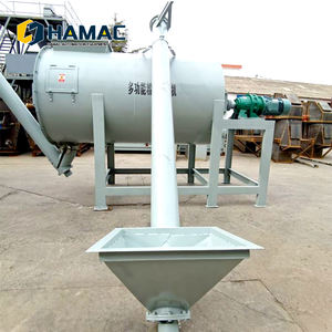 Mezcladora de paletas de doble eje de acero al carbono HAMAC 4-6TPH 20kw 220V/380V de alta seguridad para planta de mortero seco, adhesivo para azulejos y masilla para paredes - Product Image 6