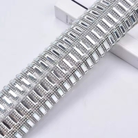Rollo de Lámina de Cristal Adhesiva al por Mayor, 5*15 cm, 24*10 Yardas, Lámina de Cristal Adhesiva para Zapatos y Ropa