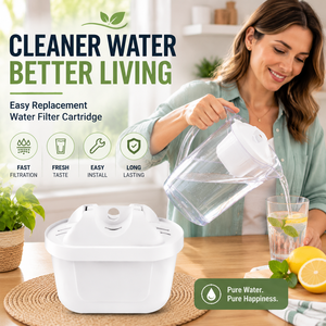 Universal Home Water Purifier Cartridge Replacement for Pitcher <b>Jug</b> Activated Carbon Filter - Product Image 1