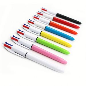 โปรโมชั่นราคาถูก ปากกาลูกลื่นพลาสติกหลากสี 4 in 1 3 in 1 พร้อมโลโก้ตามสั่ง - Product Image 1