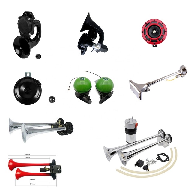 Heavy Duty Truck Trailer Universal Super Loud 12V 24V Air Horn Auto Accessories Parts Spare Parts Wholesale