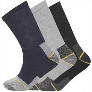 Chaussettes de sport antibactériennes Bioserica Era, qualité supérieure, semelle en tissu éponge, tricotées, avec logo sur le bord, anti-odeur, collection automne - Product Image 4