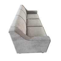 Canapé d'angle de luxe sur mesure de haute qualité pour hall d'hôtel, ensemble de 3 places, vente en gros d'usine