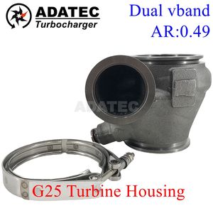 Adatec G25-550/660 çift Vband 0.49AR performans türbin bitkin konut çift Vband Tuning araba yedek parça - Product Image 2