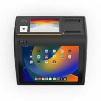 D3Mini 800x1280 Android 10.1Inch Mini POS Terminal with Barcode Scanner NFC 58mm Thermal Receipt Printing for Restaurants Hotel